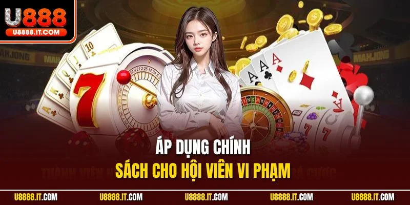 Áp dụng chính sách cho hội viên vi phạm