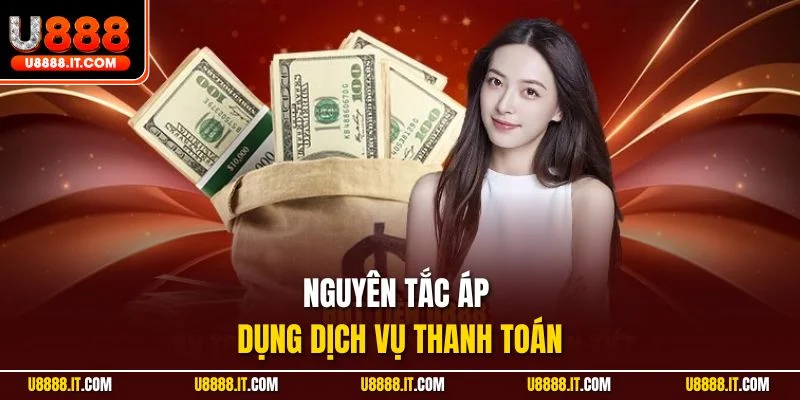 Nguyên tắc áp dụng dịch vụ thanh toán