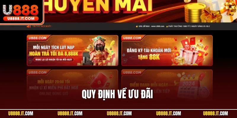 Quy định về ưu đãi