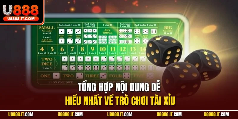 Tổng hợp nội dung dễ hiểu nhất về trò chơi tài xỉu