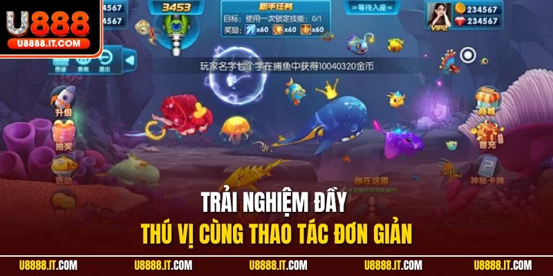 Trải nghiệm đầy thú vị cùng thao tác đơn giản