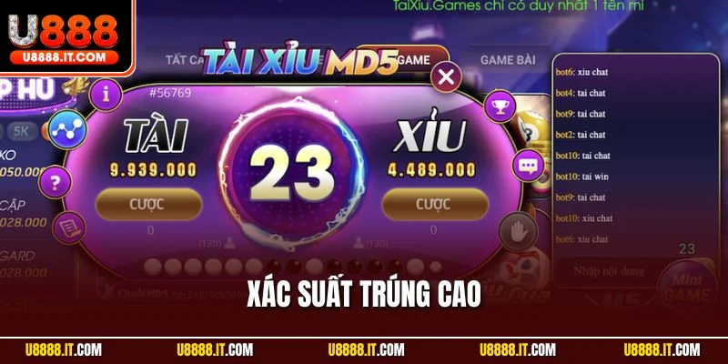 Xác suất trúng cao